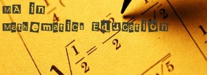 Master's in Math Education